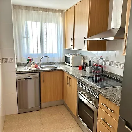 Апартаменты Porto Azul 10a Frontal Penon & Sea View First Line Arenal Кальпе